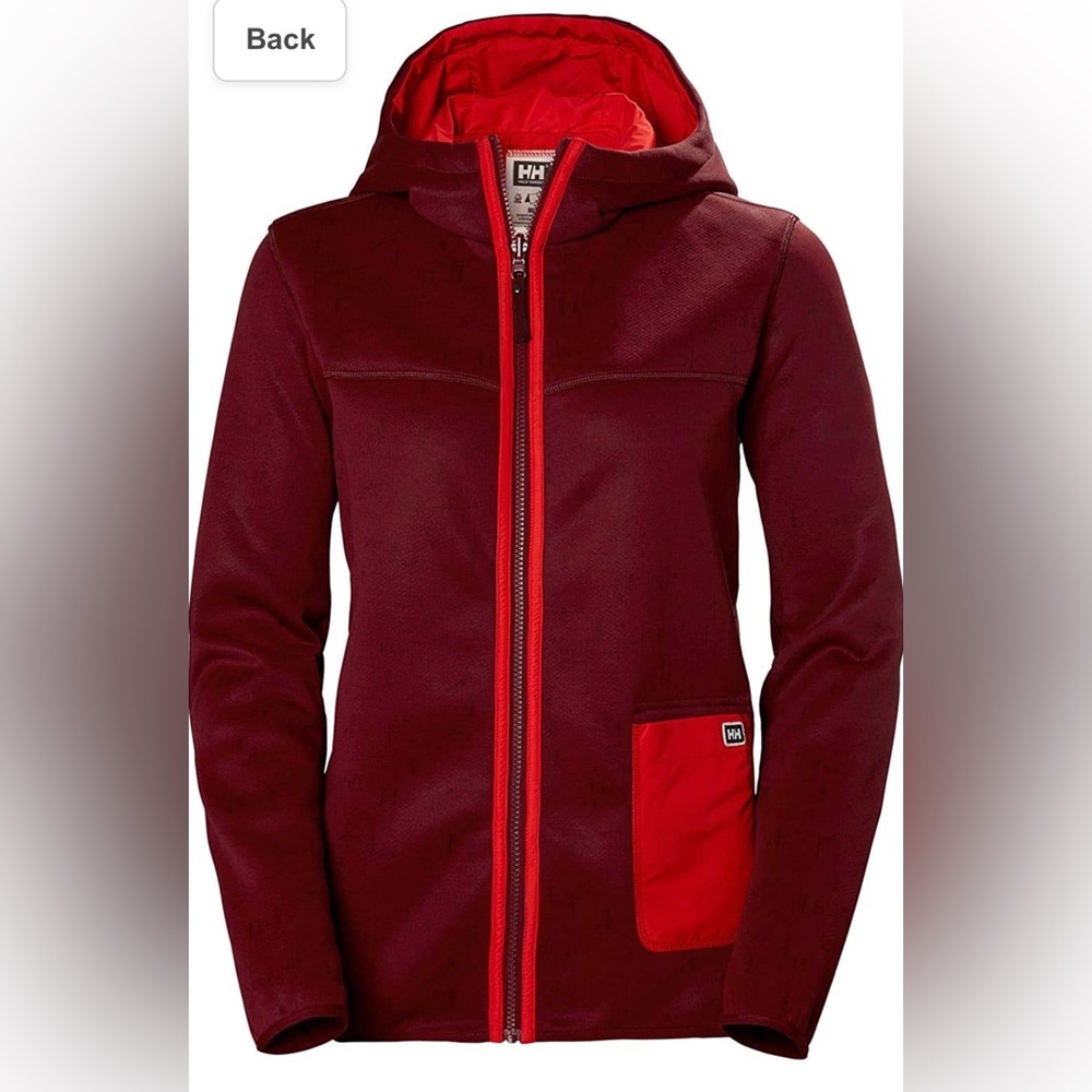 Helly Hansen Verket Reversible Pile Jacket (Oxblood)